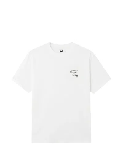 Izzue Slogan-print T-shirt In White