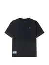 Izzue Spade-patch T-shirt In Black