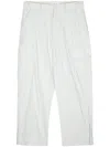 Izzue Straight-leg Cargo Trousers In Grey