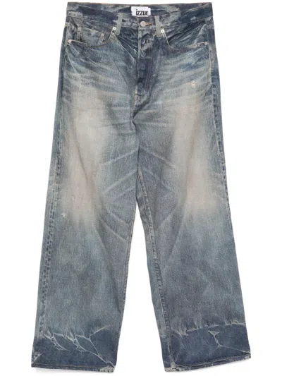 Izzue Straight-leg Jeans In Blue