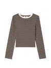 Izzue Striped Long-sleeve T-shirt In Multi
