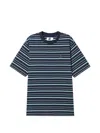 Izzue Striped-pattern T-shirt In Blue