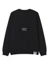 Izzue Teddy Bear-patch Sweatshirt In Black
