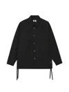 Izzue Tie-details Patch-pocket Jacket In Black