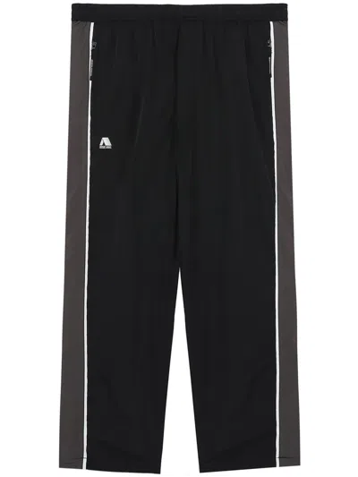 Izzue Two-tone Track Pants In Black