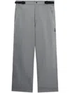 Izzue Wide-leg Trousers In Grau