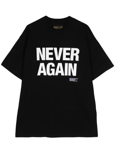 Izzue X Neighborhood Cotton T-shirt In Black
