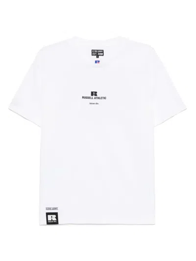 Izzue Logo-embroidered T-shirt In White