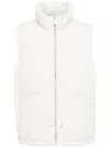 Izzue Zip Fastening Gilet In Grey
