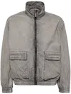 Izzue Zip-up Jacket In Grey