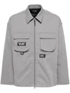 Izzue Zip-up Jacket In Grey