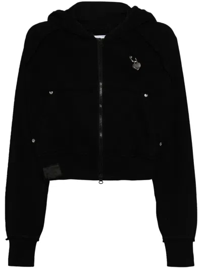 Izzue Zipped Jacket In Black