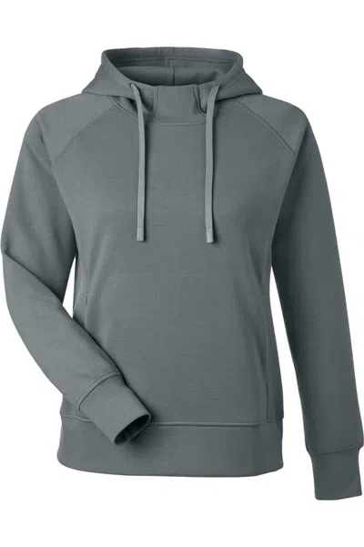 J America Women's Apex Fleece Hooded Sweatshirt In Blue