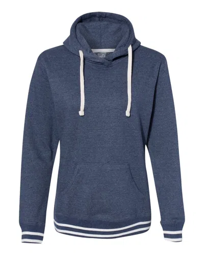 J America Women's Relay Hooded Sweatshirt In Blue