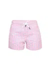 J & Josh Boy Swim Short Geo Pink