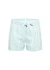 J & Josh Boy Swim Short Stripe Green