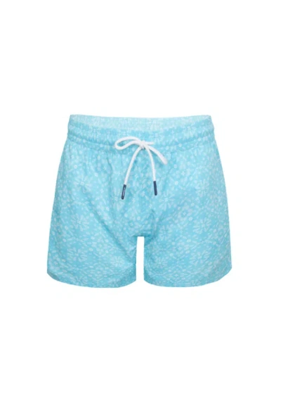 J & Josh Boys Swimshorts Bandana Sky Blue