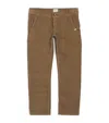 J & Josh Corduroy Trousers In Brown