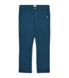 J & Josh Cotton Chinos In Blue