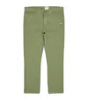 J & Josh Stretch-cotton Chinos In Green