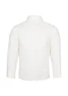 J & Josh Kaftan Linen Shirt Off White
