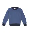 J & Josh Merino-cashmere Sweater In Blue