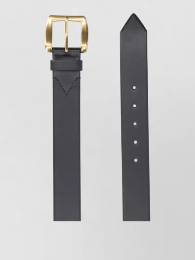 J & M Davidson Belts Adjustable Length Gold Tone Buckle
