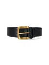 J & M Davidson 'bonny' Midi Belt In Black  