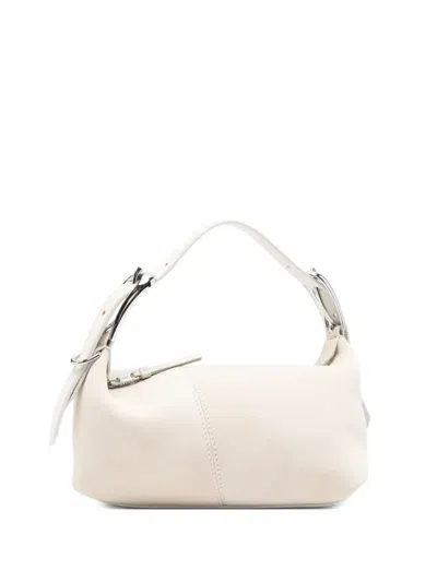 J & M Davidson Buckle Tote Bag In Pink