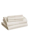 J&v Textiles J And V Textiles 1000 Thread Count Luxe Egyptian Cotton Sheet Set In White