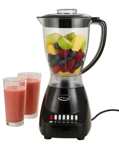 J&v Textiles 10-speed Blender/juicer/smoothie Maker In Black