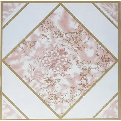 J&v Textiles 12" X 12" X 0.6mm Vinyl Tile In Semi-gloss