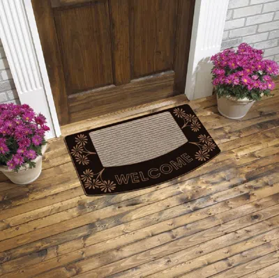 J&v Textiles 18''x28'' Elegance Carpet Door Mat - 2 Colors!