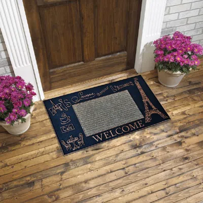 J&V TEXTILES 16''X32'' PARIS DOOR MAT - 2 COLORS!