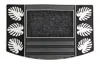 J&v Textiles 18''x28'' Palm Door Mat - 2 Colors!