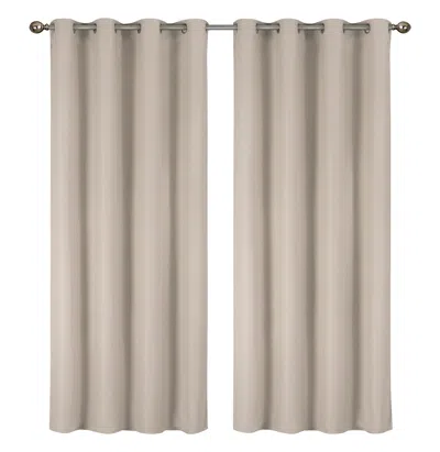 J&v Textiles 2 Pack - 55'' X 84'' Solid Thermal Blackout Panels (19 Colors)