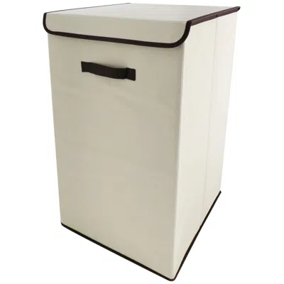 J&v Textiles 2-pack Large Laundry Basket, Waterproof, Freestanding Laundry Hamper, Collapsible Tall Clothes Hampe