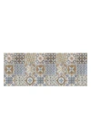 J&v Textiles J And V Textiles 20" X 55" Anti Fatigue Kitchen Mat In Tiles