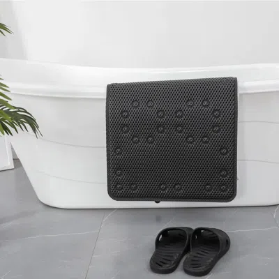 J&v Textiles 36 In. X 17 In. Non Skid Double Foam Bath Mat With 58 Suction Cups - 3 Colors