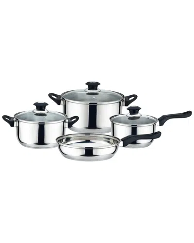 J&v Textiles 7pc Non-stick Kitchen Cookware Set In Silver