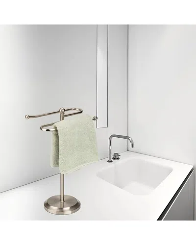 J&v Textiles Classical S Design Fingertip Towel Holder In Multi