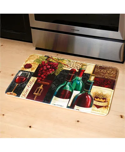 J&v Textiles Comfort Cushion Anti-fatigue Kitchen Mat (wine Cellar)