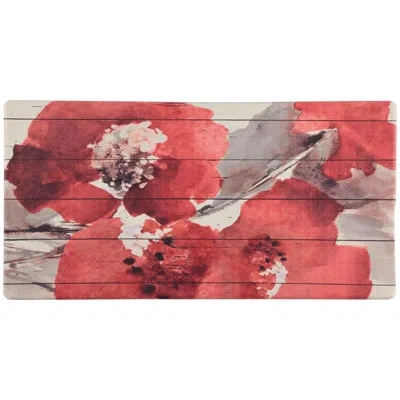 J&v Textiles Cook 'n Comfort Cushioned Anti-fatigue Mat In Red