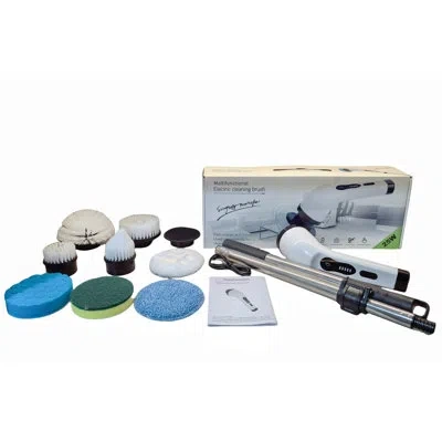 J&v Textiles Electric Spin Scrubber For Cleaning Bathroom In Multi