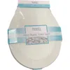 J&v Textiles J And V Textiles Hard Plastic Toilet Seat In White
