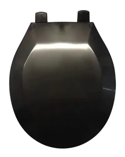 J&v Textiles Hard Toilet Seat In Black