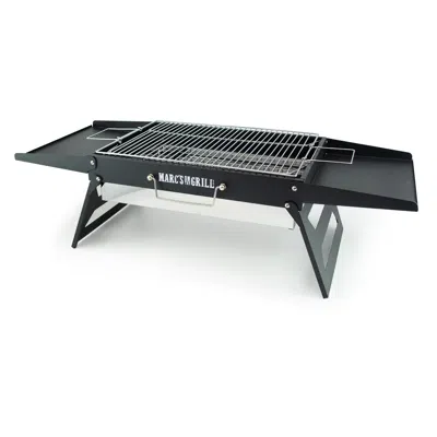 J&v Textiles Marc's On The Grill Folding Charcoal Grill - 2 Colors!