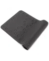 J&v Textiles Non Skid Double Foam Bath Mat In Gray