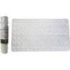 J&v Textiles J And V Textiles Nonskid Bubble Bath Mat In Transparent