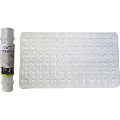 J&v Textiles J And V Textiles Nonskid Bubble Bath Mat In Transparent